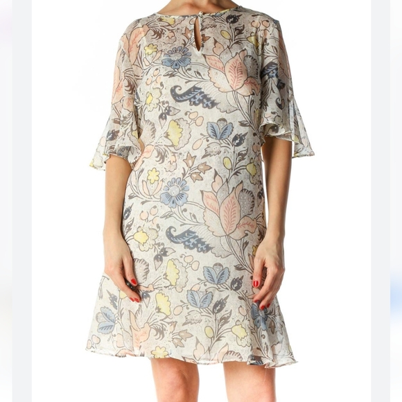 Loft Floral Dress - Picture 1 of 11